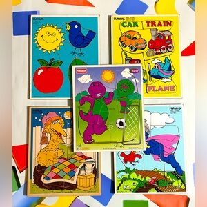 PLAYSKOOL Vintage Puzzles 🧩 Bundle